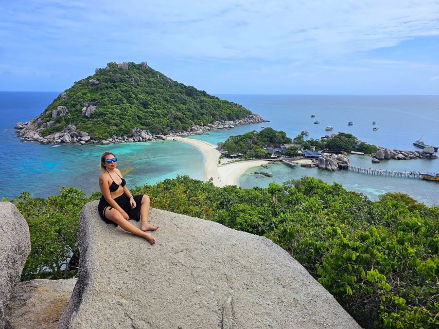 Koh Tao: Visit to Koh Nang Yuan with Hotel Transfers - The viewpoint hike: steep stairs, rocky footing, and mosquito season