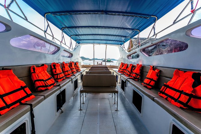 Koh Yao Yai to Ao Nang by Koh Yao Sun Smile Speed Boat - The speedboat ride itself: built for speed, not lingering