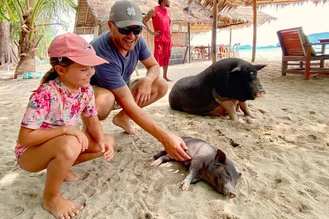 kohsamui.tours - Pig Island Snorkeling Eco Tour by Speed Boat - Koh Mudsum: remote sand, woolly pigs, and the rare luxury of quiet