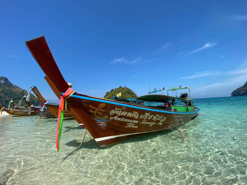 Krabi 4 Island One Day Tour by Speed boat or Longtail boat - Key Points at a Glance