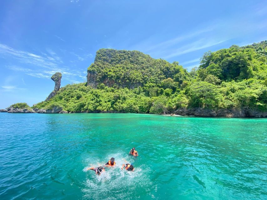 Krabi 4 Island One Day Tour by Speed boat or Longtail boat - Thale Waek: Limestone Drama With About 1 Hour