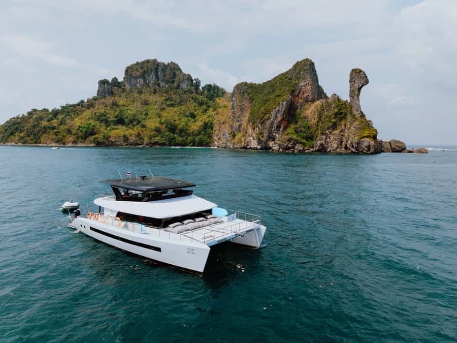 Krabi: 4 Island Premium Yacht with Snorkeling & Clear Kayak - Khao Khanab Nam and the scenic stops that set the tone