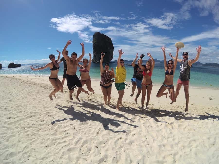 Krabi: 4 Island Sunset Small Group Tour with Night Snorkel - Railay Beach first: limestone views and an easy warm-up