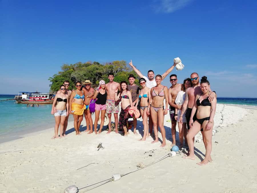 Krabi: 4 Island Tour, Sunset+Plankton, Small Group 12 pax - Stop 5: Princess Cave at Phranang Beach, plus sunset