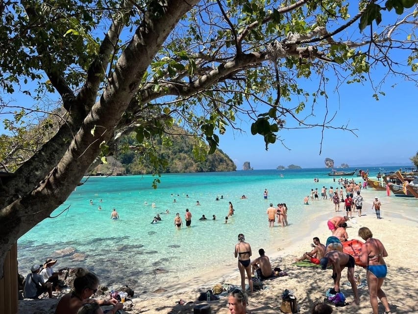 Krabi: 4 Island Whirlwind Tour with Caves, Sandbars & Reefs - Chicken Island: photo stop first, then the reef time starts
