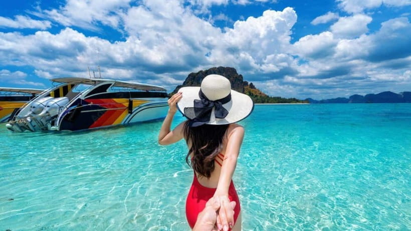 Krabi: 4 Islands and Caves Boat Tour with Lunch - Key Highlights at a Glance