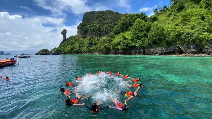 Krabi: 4 Islands Day Tour by Speedboat or Longtail Boat - Phra Nang Cave Beach: Where the Cave Meets the Famous Sand