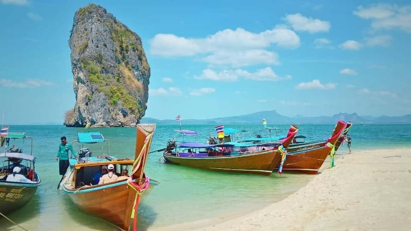 Krabi: 4 Islands Hopping & Snorkeling Tour - Four Islands in One Day: How the Route Really Flows