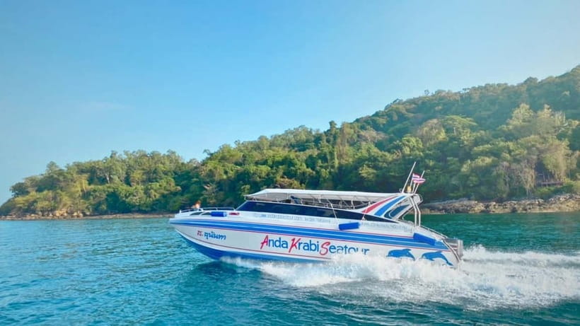 Krabi: 4 Islands Hopping & Snorkeling Tour - Chicken Island: Sunbathing, Rock Photos, and Swim Breaks