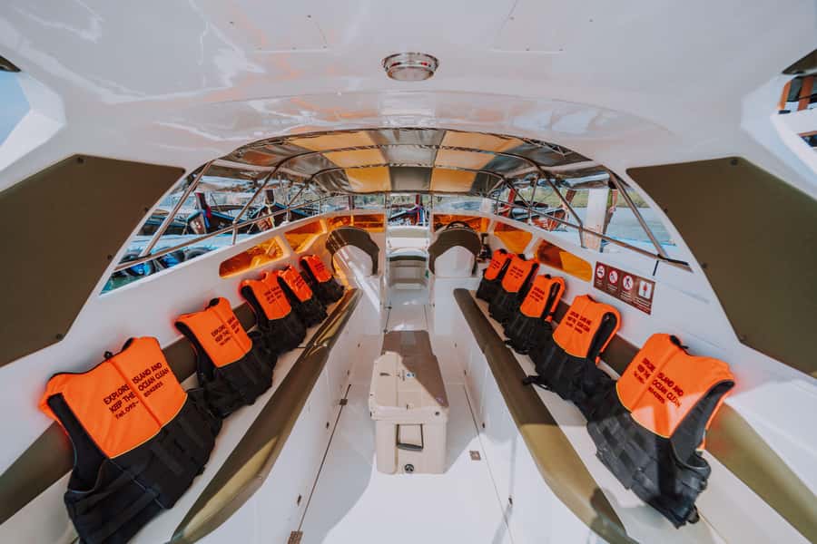 Krabi: 4 Islands Private Luxury Speed Boat Tour - Meeting Points and Timing: Half-Day, Full-Day, and Sunset Choices
