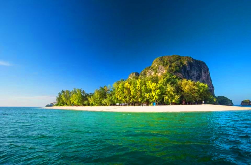 Krabi: 4 Islands Sunset Longtail Boat Tour with BBQ Dinner - Railay snorkeling to Chicken Island: where the reef time actually happens