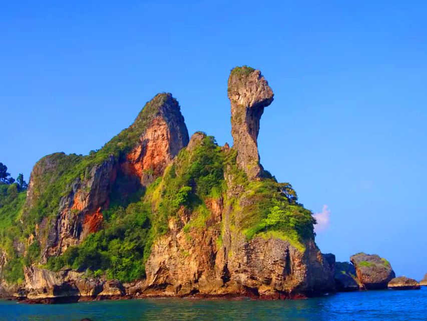 Krabi: 4 Islands Sunset Longtail Boat Tour with BBQ Dinner - Getting on the water: pickup options and the Railay pier meeting point