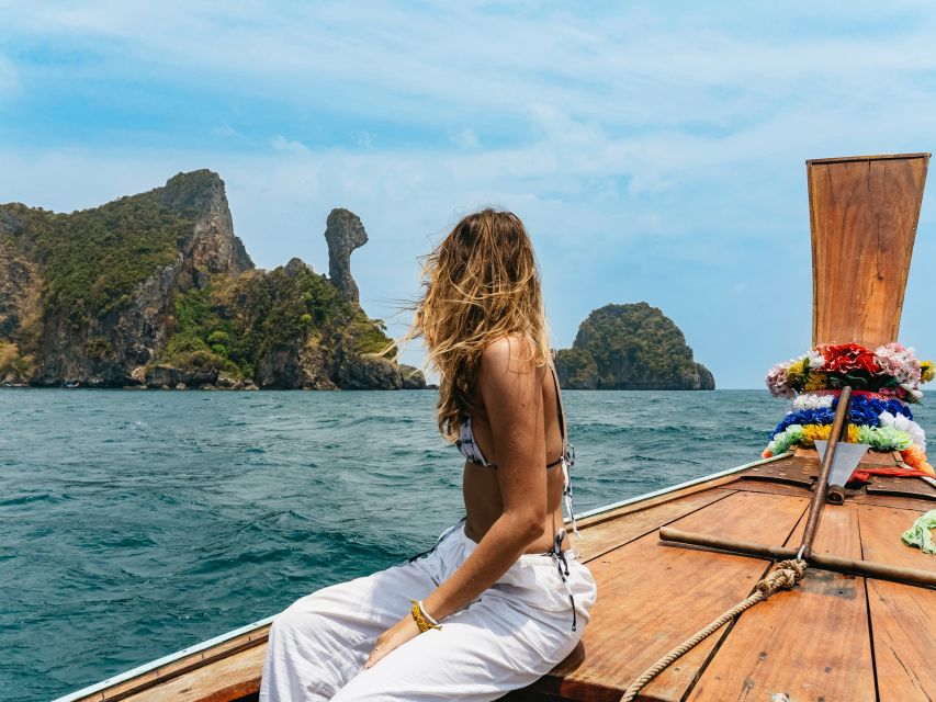 Krabi: 4 Islands Tour by Longtail Boat & Thai Buffet Lunch - Thale Waek and the Tub/Tup sandbar walk at low tide