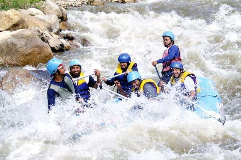 Krabi: 5km Rafting and Waterfall Tour - Getting suited up: safety briefing, gear, and how to check it fast
