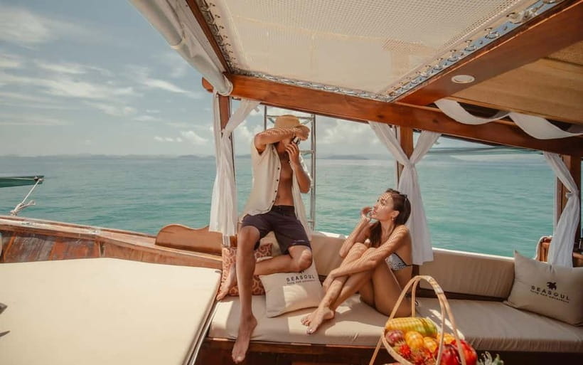 Krabi: 7 Island Tour by Luxury Longtail Boat with Snorkeling - Tup Island and Chicken Island: scenery stops that keep the day moving