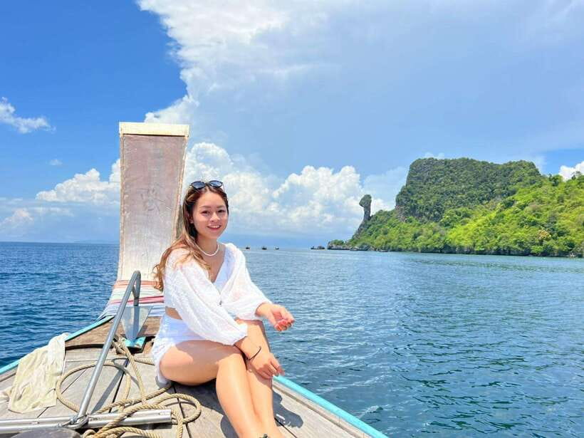 Krabi: 7 Islands Sunset & Plankton Swim with BBQ Dinner - Seven Islands on a Longtail Boat: The Day Starts with Island Views