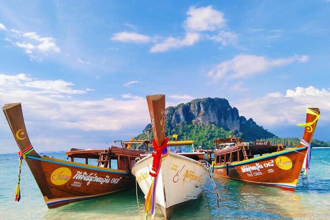 Krabi 7 Islands Sunset Tour BBQ Beachside Dinner + Plankton Swim - Tup Island and the Low-Tide Sandbar Moment