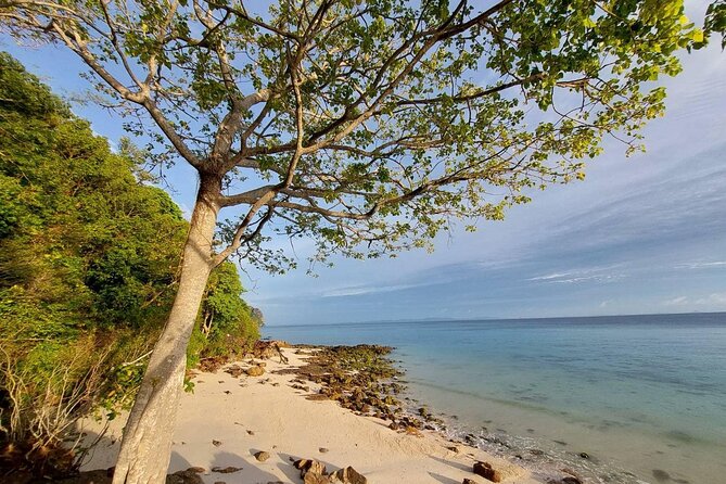 Krabi 7 Islands Sunset Tour with Bioluminescent Plankton + BBQ - Tup Island and the low-tide sandbar walk