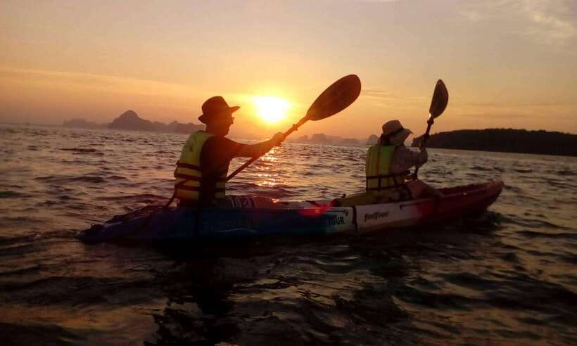 Krabi: Ao Thalane Sunset Kayak adventure (group of 10 max) - Getting there: 3 p.m. pickup and a smooth start