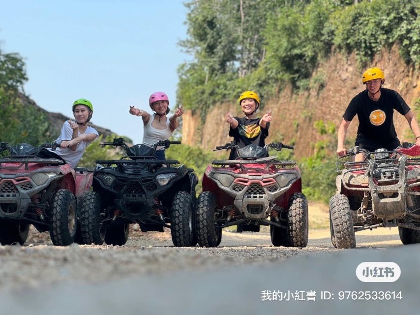 Krabi: ATV adventure and extreme - Included extras: water, fruit, and safety gear that actually helps