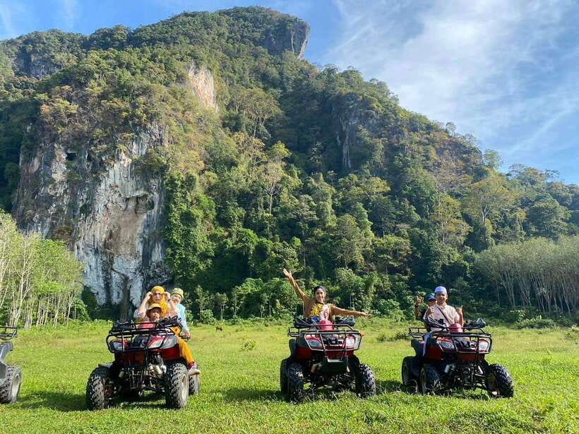 Krabi ATV Extreme Experience with Transfer and Adventure - The route highlights: jungle trail, muddy stretches, and water crossings