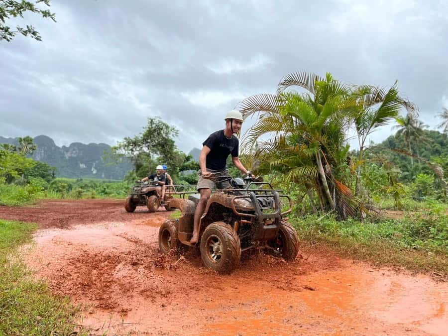 Krabi: ATV Jungle Bash & Kayak Odyssey in Din Daeng Mangrove - Ao Thalane Bay Kayaking: Tide-Driven Coves and Sandbanks