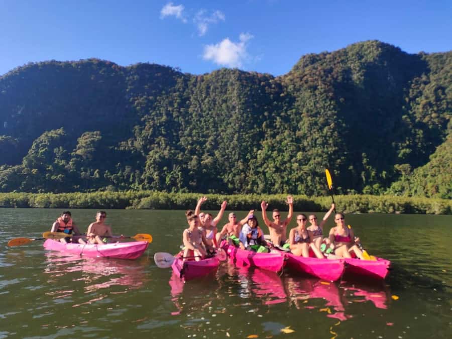 Krabi: Early bird kayak through Ao Thalane on private guide - Caves and canyon stops: what you can realistically expect to see