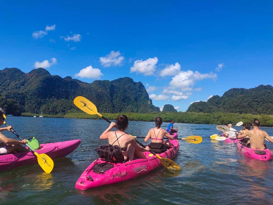 Krabi: Early bird kayak through Ao Thalane on private guide - Pickup, ride to the pier, and what to watch for en route