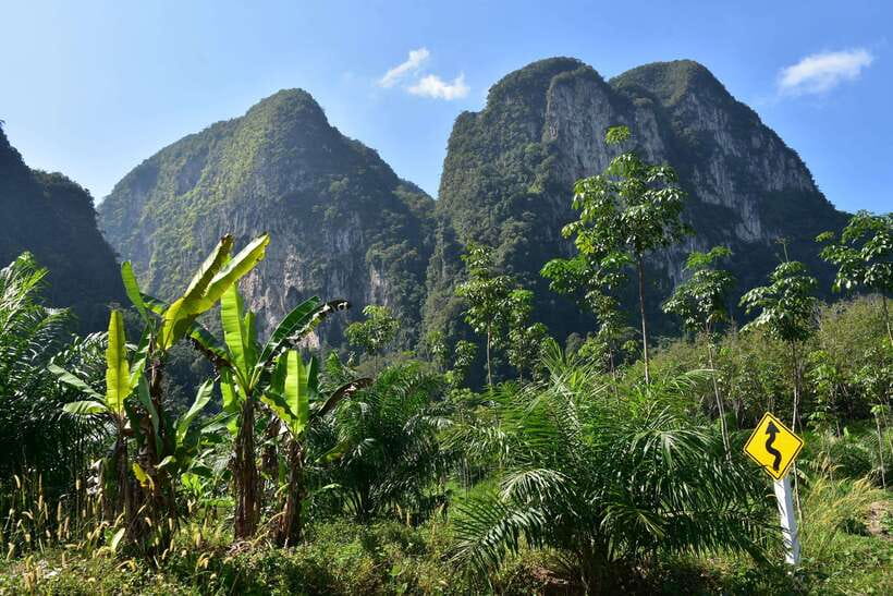Krabi: Emerald Cool-Down & Kayak Odyssey in Din Daeng Canyon - Ao Thalane Bay: where the day starts calm and scenic
