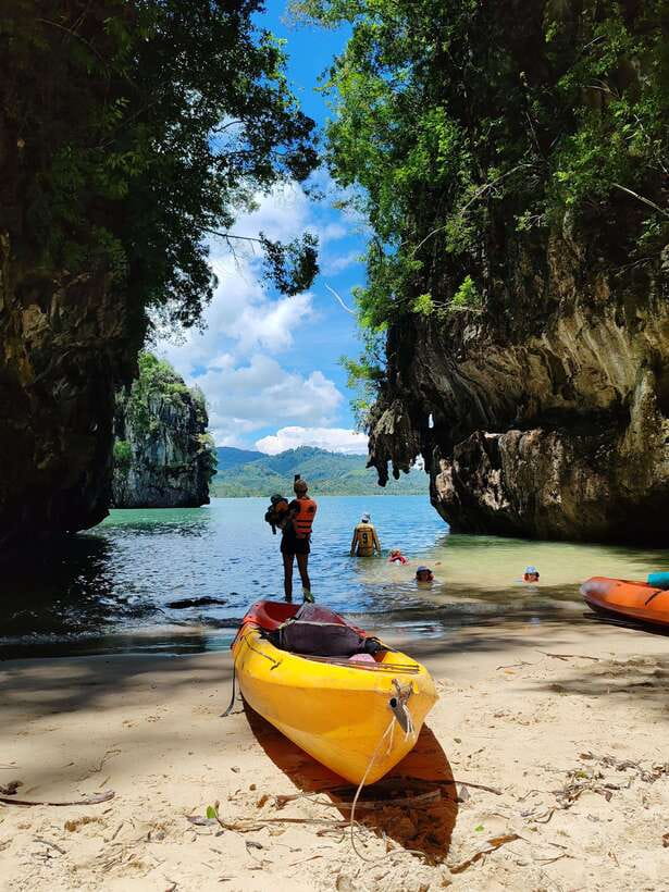 Krabi: Emerald Cool-Down & Kayak Odyssey in Din Daeng Canyon - Getting there: pickups that shape your start time