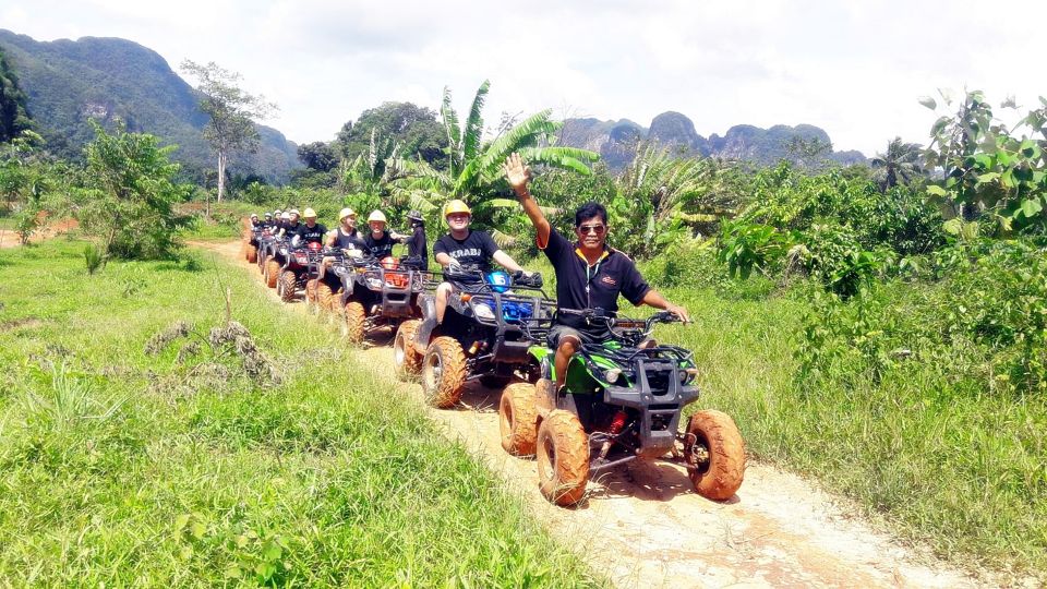 Krabi: Half-Day Blue Lagoon Kayaking at Klong Srakaew & ATV - Sa Kongsi Mountain: limestone formations and movie-set energy