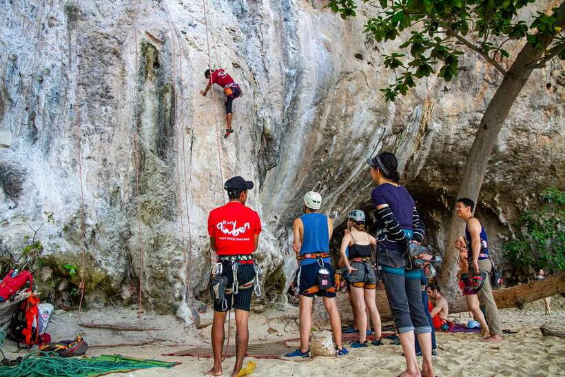 Krabi: Half-Day Rock Climbing Introduction at Railay Beach - How the transport works from Krabi to Railay