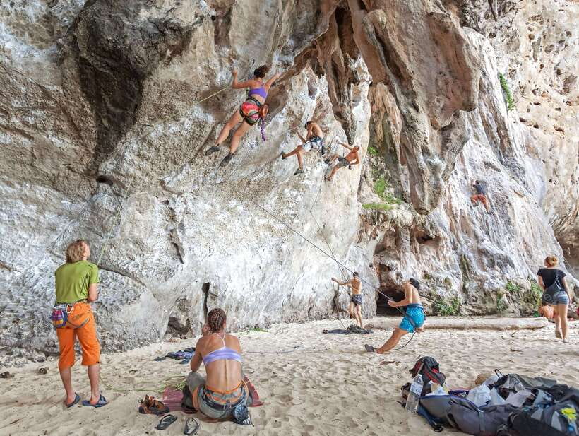 Krabi: Half-Day Rock Climbing Introduction at Railay Beach - What the Railay setting feels like during a climbing morning