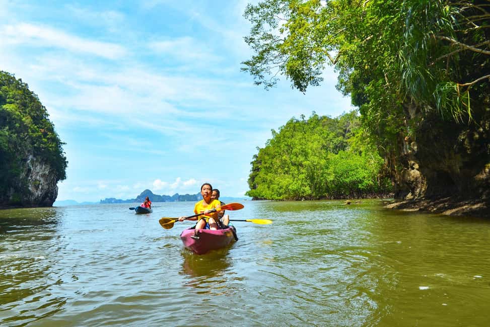 Krabi: Hidden Mangrove Kayaking Tour with Optional Extras - The Main Paddle: 3 Hours Through Mangrove Canals and Limestone Canyons