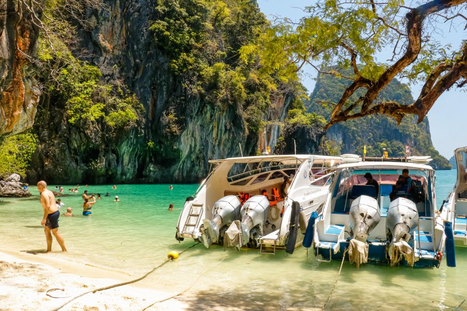 Krabi: Hong Island Day Trip by Speedboat with Thai Lunch - Hong Island: pine shade, white sand, and that “forest island” feel
