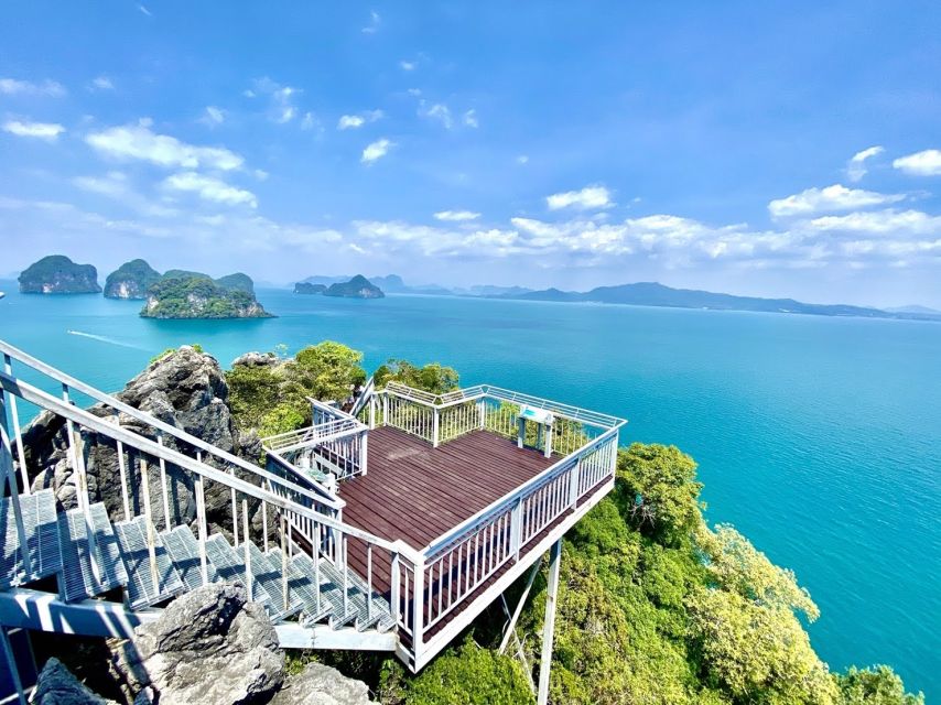 Krabi: Hong Island Sunset Tour w/ Beach Dinner+Night Snorkel - The viewpoint climb: 40 minutes for a real panorama