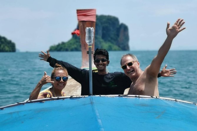 Krabi Hong Island Tour: Charter Private Long-tail Boat - Koh Hong beach and the 360° viewpoint climb