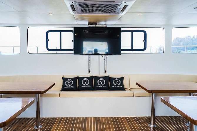 Krabi Hong Islands Sunset Party Catamaran Cruise - Hong Island: lunch onboard, snorkeling, beach time, and a viewpoint option