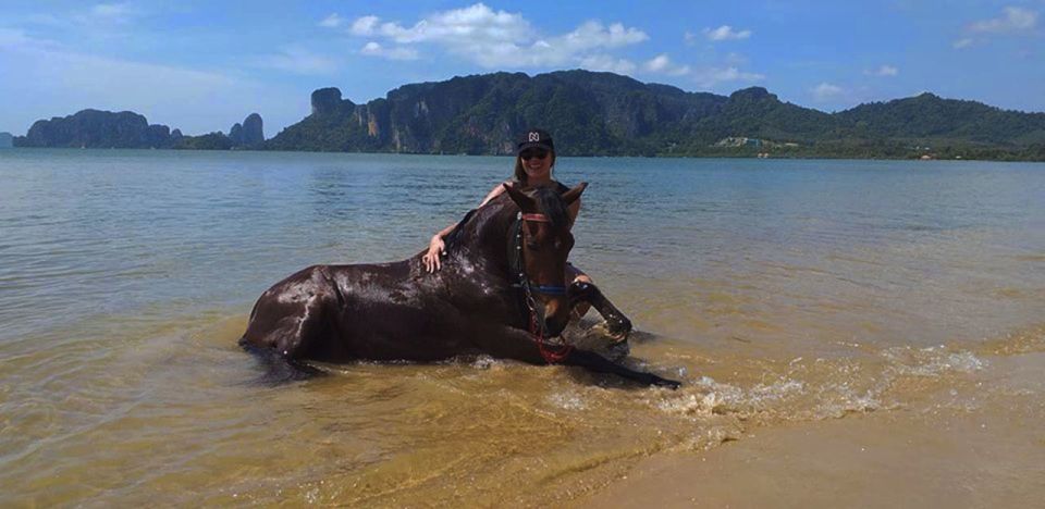 Krabi: Horseback Riding on the Beach - Hotel pickup to Ao Nam Mao stables: easy start, clear boundaries