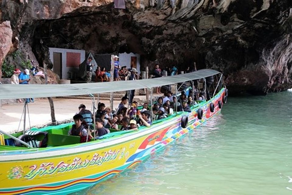 Krabi: James Bond Island Longtail Boat Tour & Canoe Option - Thalu Island caves and guided sightseeing time