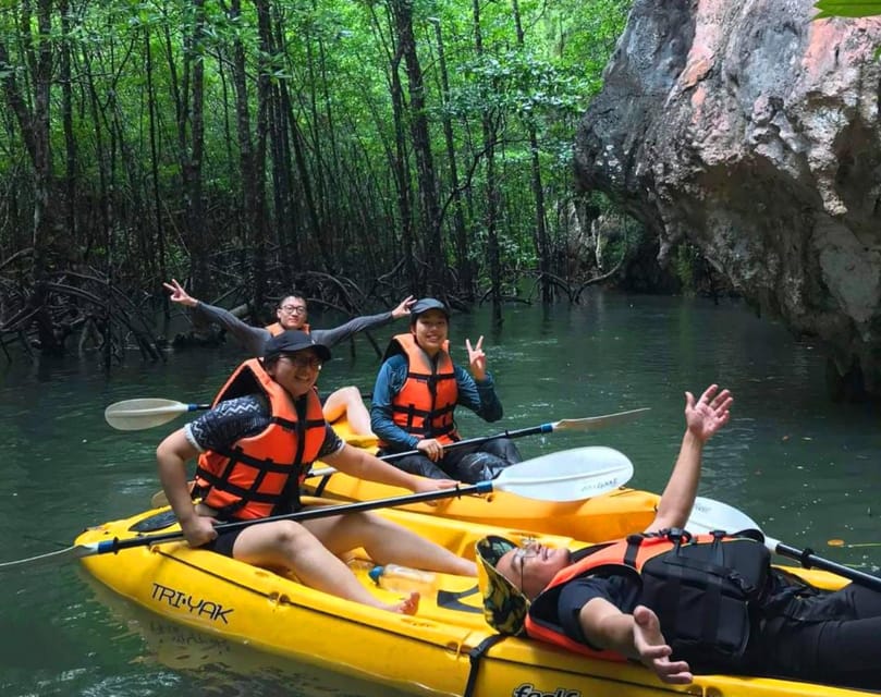 Krabi: Kayak Adventure through Ao Thalane Mangrove Forest - Photo moment and the optional add-ons question