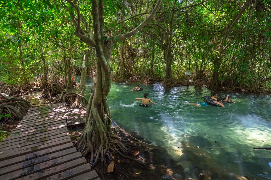 Krabi: Kayaking at Bor Thor with Optional ATV Ride - Optional ATV Nai Sra: 45 minutes of quad-style action