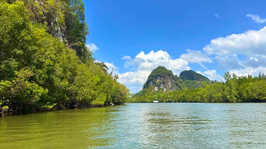 Krabi: Kayaking at Bor Thor with Optional ATV Ride - Tham Lod Tai: a secret rock tunnel with stalactites