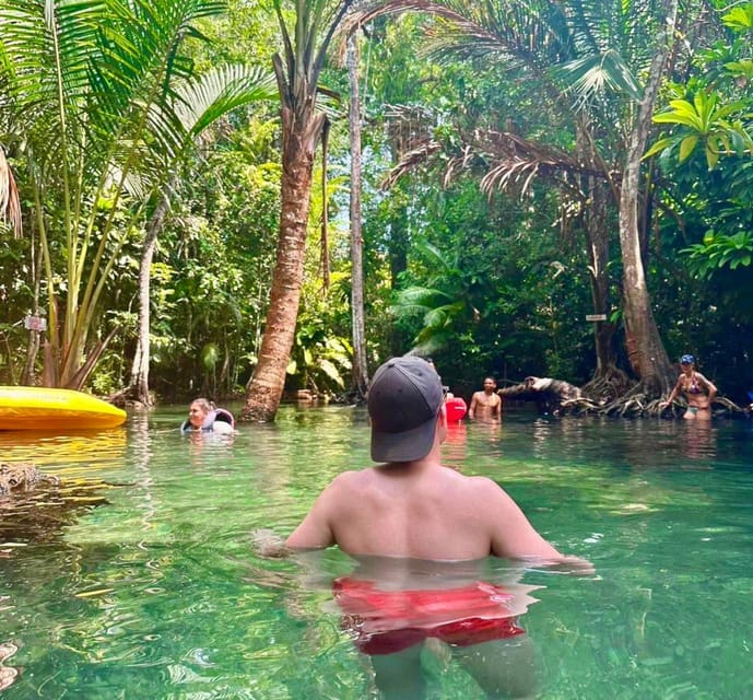 Krabi: Kayaking, Crystal Lagoon, and Fish Spa in Klong Root - Crystal lagoon swim: what it’s like, and what to expect from the “forest” part