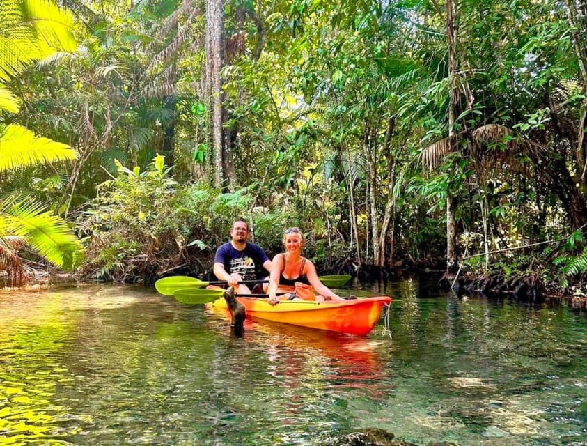 Krabi: Kayaking, Crystal Lagoon, and Fish Spa in Klong Root - Fish spa and feeding fish at Klong Root: the ticklish, calming break