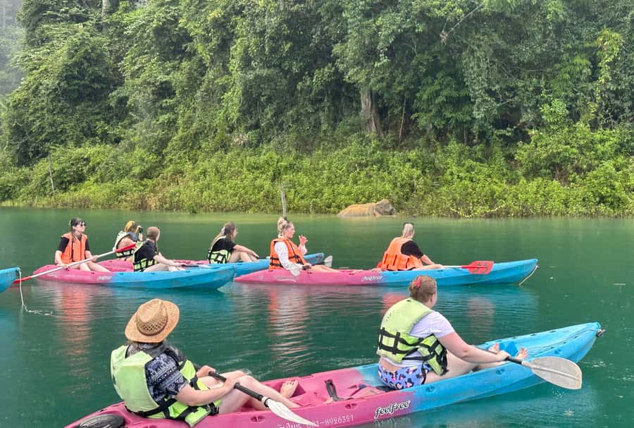 Krabi: Khao Sok National Park & Cheow Lan Lake Boat Tour - Chiew Larn Lake viewpoint: the warm-up stop that sets expectations