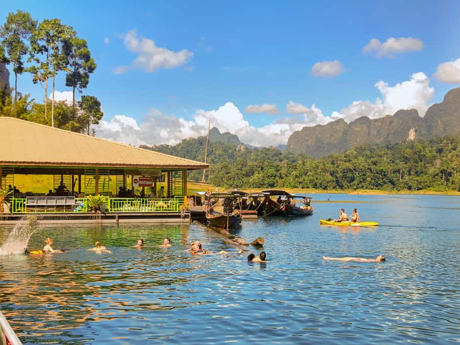 Krabi: Khao Sok National Park & Cheow Lan Lake Boat Tour - Khao Sam Kloe photo stop: quick, iconic, and worth the pause