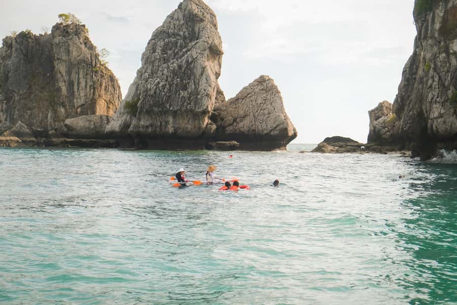Krabi: Luxury Sunset Cruise to 4 Islands by Power Catamaran - Night Views on the Way Back to Marina