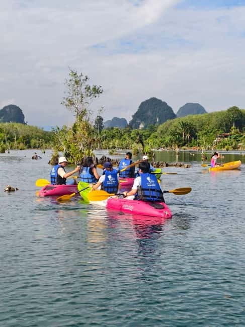 Krabi: Mirror Lake Kayaking & Swimming in Hidden Paradise - Kayaking across calm water: what you’ll actually do (and why beginners can handle it)