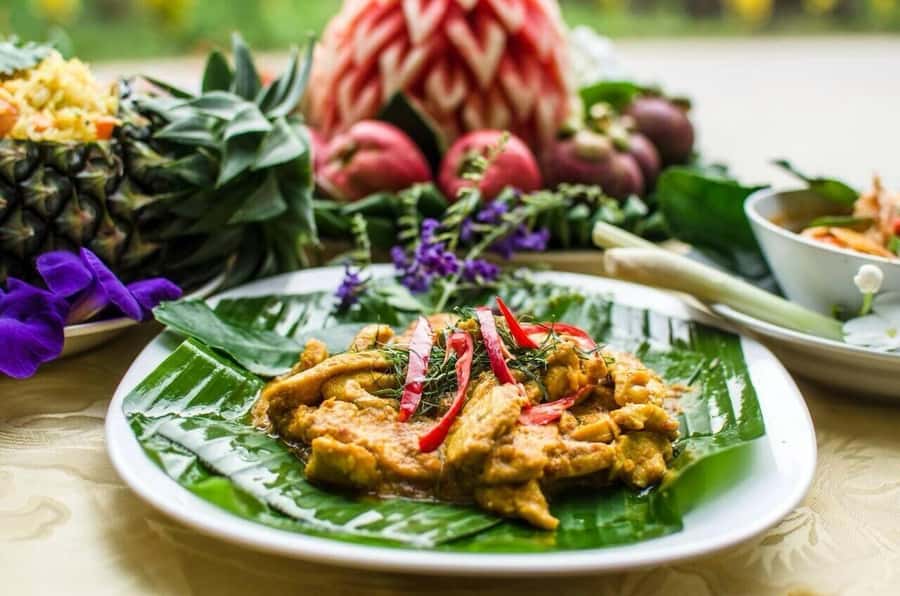 Krabi: Morning/Afternoon Thai Cooking Class at Ya's Cookery - The meal you earn: fruits, spicy salads, and everything you cooked
